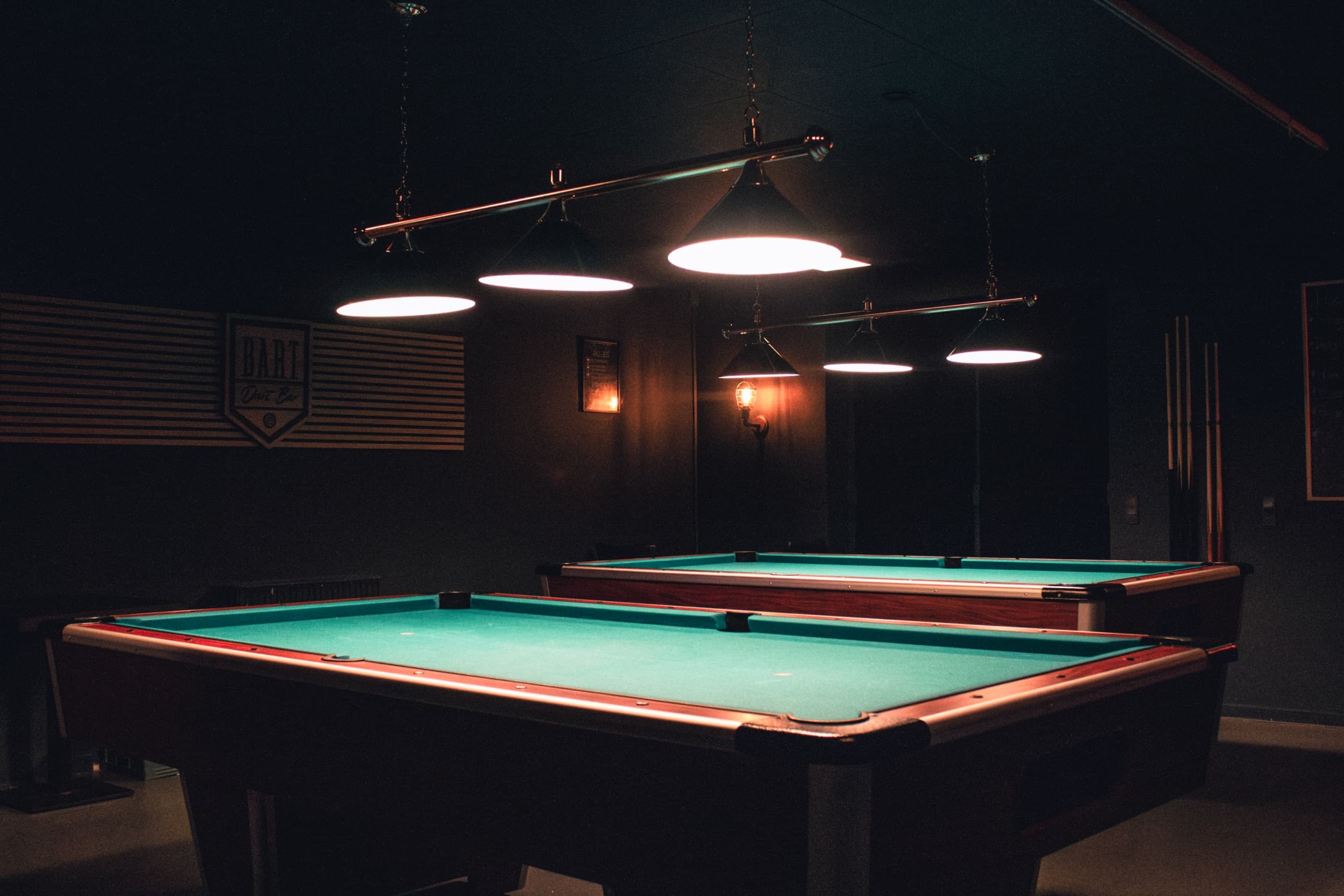 Poolborde hos BART Herning